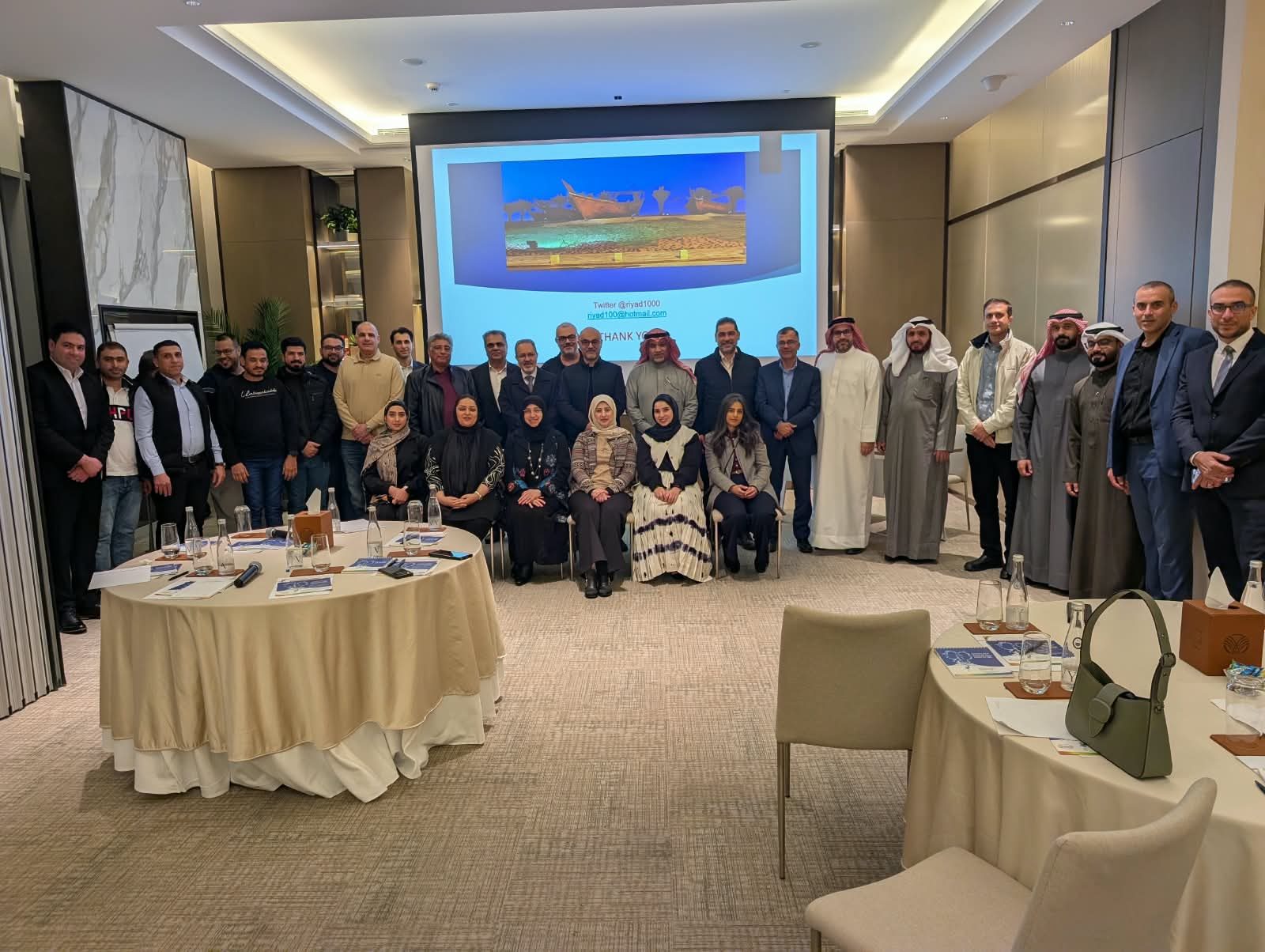 Association members at a scientific event